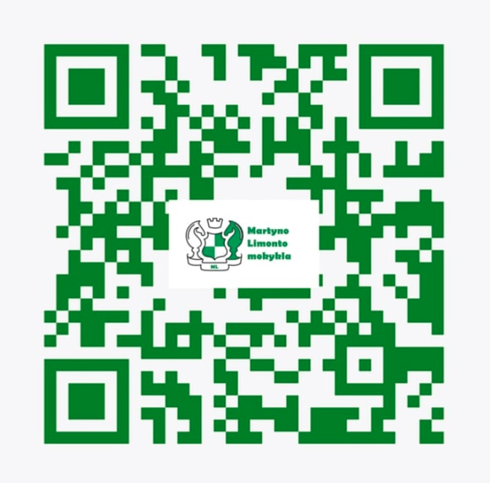Martyno Limonto mokyklos QR kodas