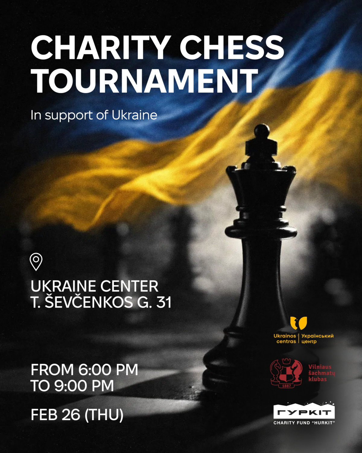 Paramos turnyras „Vilnius palaiko Ukrainą“