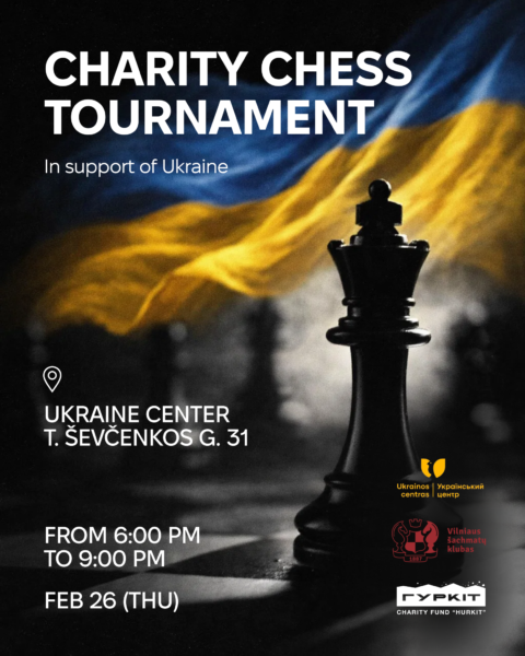 Paramos turnyras „Vilnius palaiko Ukrainą“